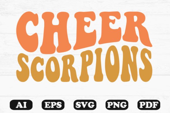 Cheer Co Captain Retro Wavy SVG T-shirt: Graphics for Crafts & Branding