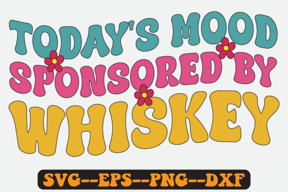 Today’s Mood Graphics: Retro Whiskey SVG for Crafts